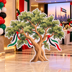 UAE National Day Ghaf Tree & Ribbon Cutout – view 2